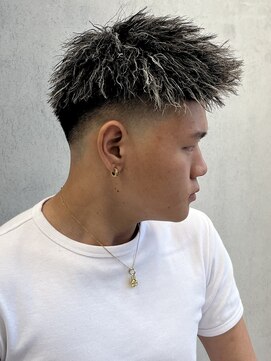 ルースト 西院店(ROOST) パイルツイスト×ホワイトメッシュ