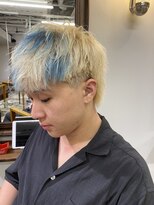 メゾンフォーメン 心斎橋店(Maison for men)&nbsp;ハイトーン　テーパーフェード　マレットフェード