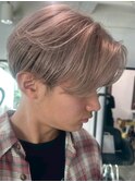 韓国風ミルクティーグレージュカラーベージュブラウン