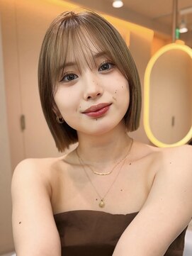 サンドイエナ 横浜店(sand yena) 暗めカラー／髪質改善/マロンベージュ/くすみベージュ/横浜駅