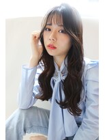 ヘアリラクゼーション クインズベリー(Hair Relaxation Queen's Berry) フェザーバング×波ウェーブ