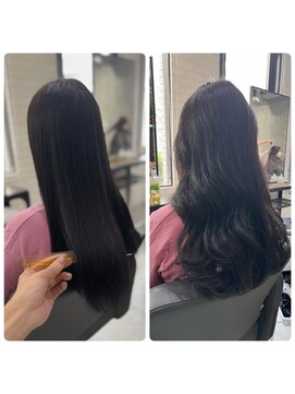 ジーナ 博多(Zina) 韓国風ロングヘア