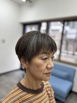 ルシアス(Luciaz) レディースショート/白髪ぼかしカラー