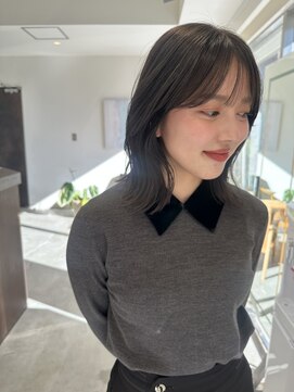 【akari】冬の透明感カラー