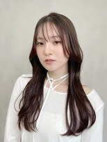 マッシュ 天王寺あべの(MASHU)&nbsp;ブラウンベージュ×顔まわりレイヤー【天王寺/あべの】