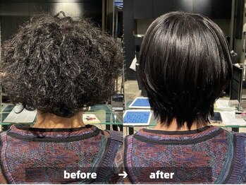 エノア 青山(ENORE)の写真/【ENOREオリジナル弱酸性縮毛矯正】清潔感と扱いやすさを同時に叶える、自分史上最高の“サラまと”ヘアへ