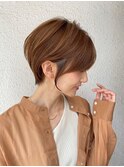 大人ガーリー/白髪前髪/ショートボブ/20代30代40代50代/池袋