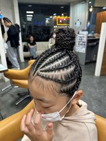 トゥエンティーフォー 泉大津店(24)&nbsp;デザインコーンロウ×トップノット