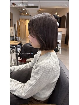 リイチ(LIICHI) greige × ぱつっとbob