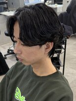 リオールバイニアウ(RE:ALL by Niau) MEN’S HAIR/波巻きツイストスパイラル/リバースセンターパート