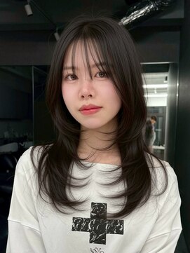 ヴィヴィー 福岡天神店(VIVIE) ミディアムハッシュカット/フェイクブラック