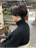 スマートにかっこいい毛流れフェザーパーマ