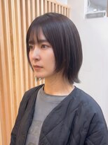 エン 稲毛(enn.) 稲毛駅/ミルクティーブロンド/ダークブルー/ワンホンレイヤー