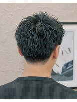 ペルズヘア(PELLS HAIR)&nbsp;スパイキーショート/テーパーフェード/メンズショートピンパーマ