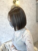 ディーヴァヘアーエズ(DIVA hair Eze) 切りっぱなしボブグレージュ◎タイトボブ艶感20代30代40代