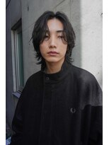 ガレージ バイ グリーン 表参道 原宿(Garage by green)&nbsp;【YUYA】ルーズシャドウセンターパートウルフ