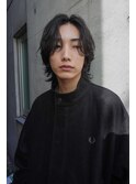【YUYA】ルーズシャドウセンターパートウルフ