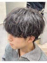 ベル 桑名(BHEL)&nbsp;桑名メンズパーマツイストスパイラルパーマッシュウルフカット