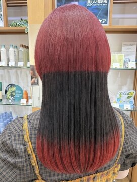 プランタンアヴェダ(printemps AVEDA) 個性派奇抜ウルフ