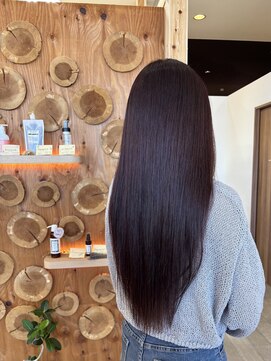 ブランシェ 利府店(Branche) 艶々レッド系カラー