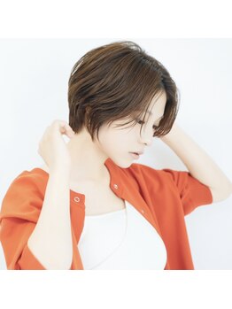 ローレルバイアイリス(Rourel by ailis)の写真/ショートが得意なサロン《Rourel by ailis》再現性の高いカットでご自宅でのお手入れも簡単☆