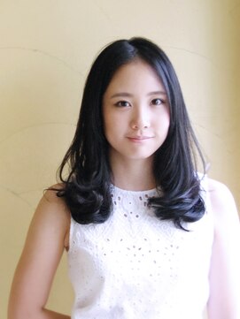 バグ 恵比寿(Bug) デジタルパーマでワンカールセミロング