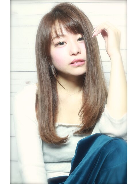 UNhair　差が出る大人のきれいめ♪とろみストレートヘアー☆