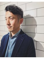 ユニ ヘアー(uni hair)&nbsp;ツーブロック×かきあげ