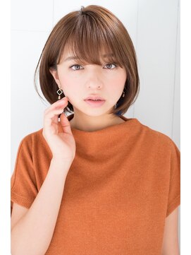 ラミ(L'ami) 【東 純平】大人かわいい 耳掛け 小顔ボブ