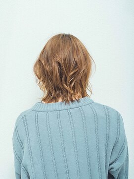 プロデュース 相模原店(Produce) センターパート♪ベージュカラー☆ふわミディ