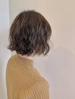 ジップ 緑店(zip)&nbsp;ふんわりボブパーマ×３０代女子力アップ