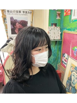 ピエスデシュブー(piece des cheveux) #マスクでもカワイイ　シースルーバングと顔まわりスッキリ