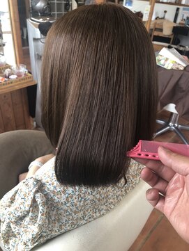 アミュゼラヴィ(amuser ravie) 艶、透明感カラー/ミルクティーベージュ