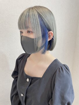 サミット ウル(SUMMIT ulu.) 【ulu yui】シアーシルバー×ネイビーブルー