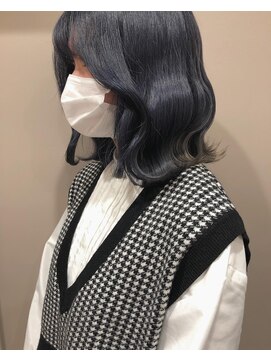 グロウ バイ フェイス(GLOW by face) 20代30代ブルーブラックカラー