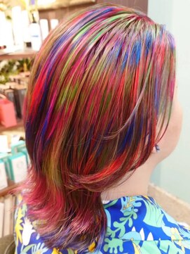 マーマレードスカイ(hair Marmalade Skies) レインボーカラー