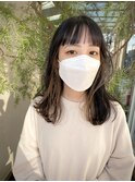 地毛風カラー×インナーカラー