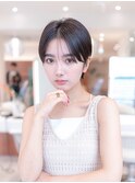 20代30代大人ガーリーかわいい前髪ベリーショート