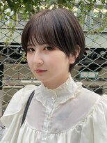 ピークアブー アヴェダ アトレ恵比寿(PEEK-A-BOO AVEDA)&nbsp;ひし形丸み絶壁解消ショート/20代30代40代50代大人可愛い