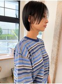 【nicoli】ぱっつん前髪ショートボブ／出口
