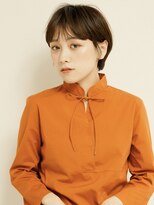 オンク 新宿(onk)&nbsp;黒髪/グレーベージュ/レイヤーロング/前髪パーマ[新宿駅]