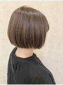 柔らか☆ぱっつんミニボブ