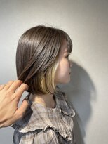 エイム ヘア リアム 調布店(eim hair liam) インナーカラー／ボブ
