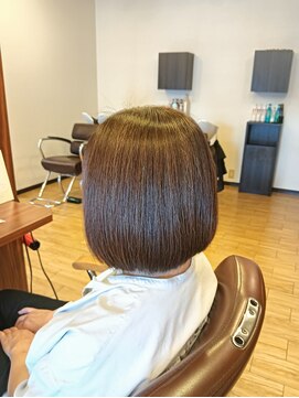 クラール ヘアー(Klar Hair) ハンドブローのみでまとまるスタイル