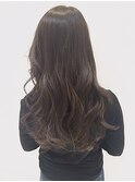 赤味を抑えた！グレイアッシュカラー バレイヤージュ