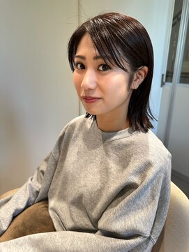 アム(amu) 前下がりボブ/外ハネボブ/ベルボブ/ボブ/結べるボブ/ロブヘア