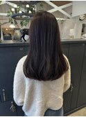 グレージュカラー/透明感カラー/レイヤーカット/韓国ヘア/越谷