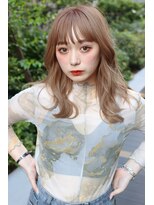 エトラ 渋谷店(etora)&nbsp;★小顔前髪ワンカールレイヤーカット黒髪ネビージュボブルフ