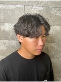 波巻きスパイラルパーマツイストスパイラルパーマシャドウパーマ