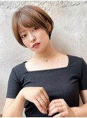 ダブルカラー ブリーチ 名駅 韓国 ボブ 髪質改善 縮毛矯正837